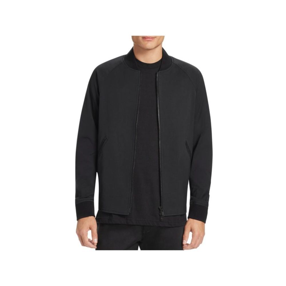 THEORY Mens Black Bomber Jacket XS